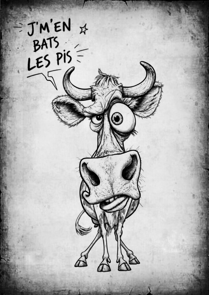 Ho..La vache..