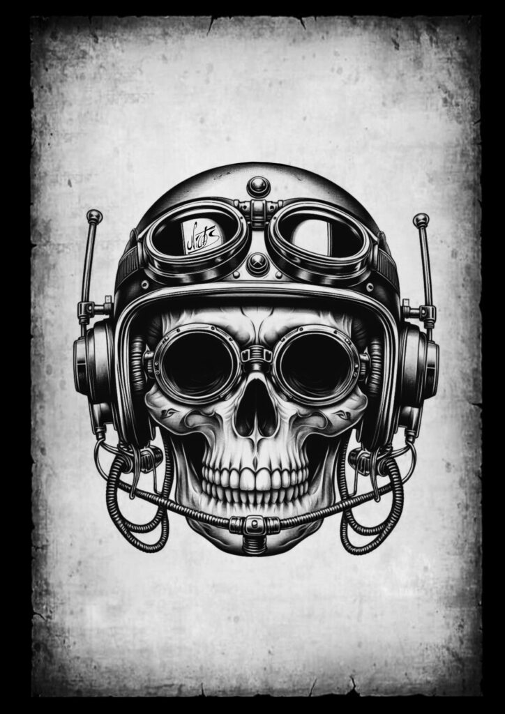 Aviator Skull
