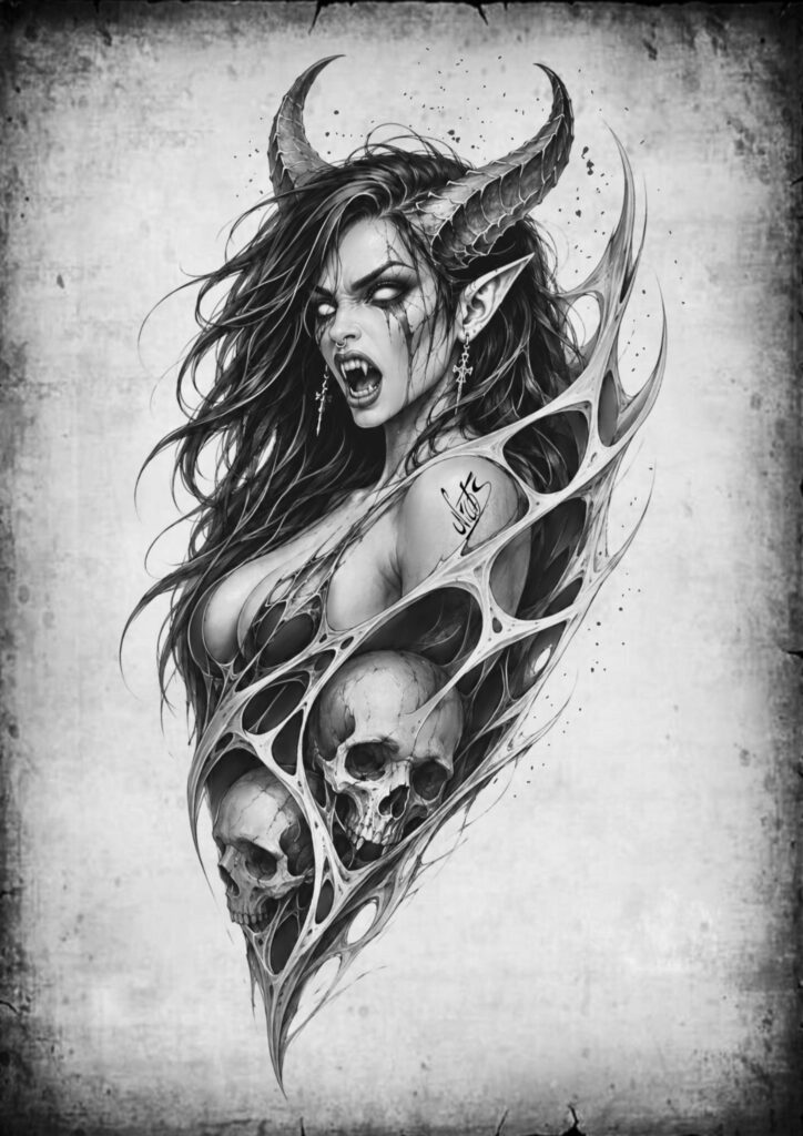 Skull & Demon